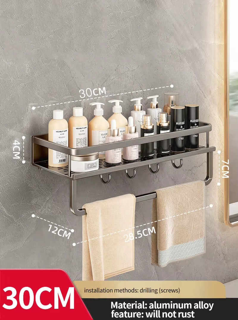 Yellow White Corner Shelf Bathroom Rack Shelf Organiser Toilet Organiser Shampoo Rack Kitchen Storage Rack