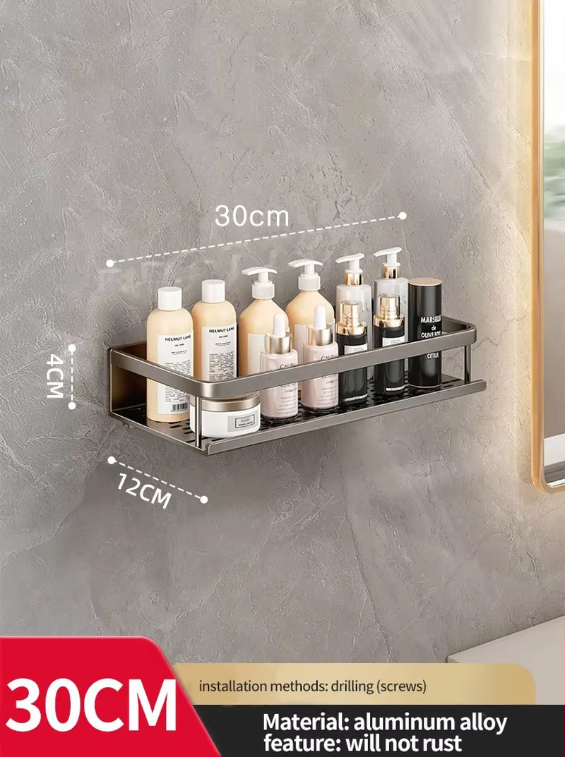 Yellow White Corner Shelf Bathroom Rack Shelf Organiser Toilet Organiser Shampoo Rack Kitchen Storage Rack