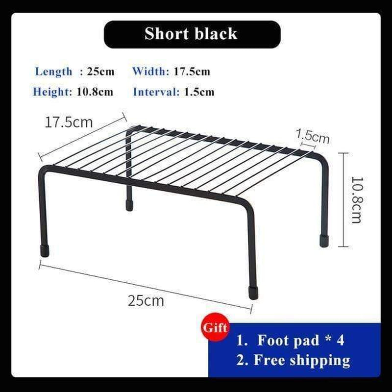 Adjustable Holders Metal Racks for Kitchen Cabinet Organizer