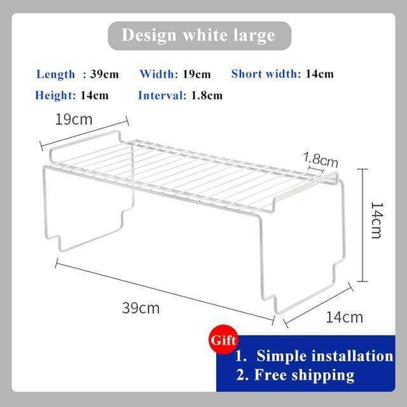 Adjustable Holders Metal Racks for Kitchen Cabinet Organizer