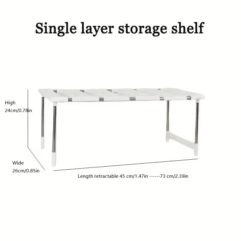 Cabinet Organizer Shelves, Stackable Kitchen Counter Shelves, Cabinet Organizer and Storage, Pantry Organizer