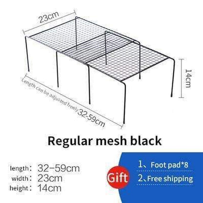 Adjustable Holders Metal Racks for Kitchen Cabinet Organizer