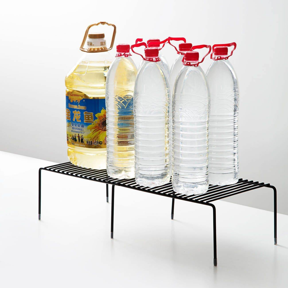 Adjustable Holders Metal Racks for Kitchen Cabinet Organizer