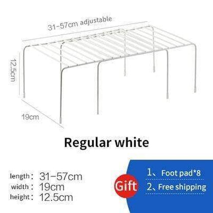 Adjustable Holders Metal Racks for Kitchen Cabinet Organizer