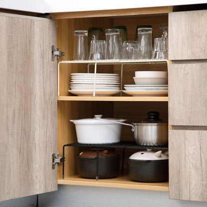 Adjustable Holders Metal Racks for Kitchen Cabinet Organizer