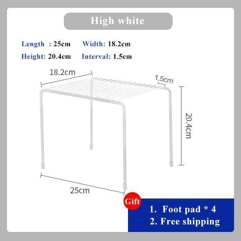 Adjustable Holders Metal Racks for Kitchen Cabinet Organizer