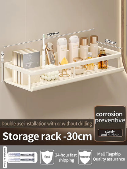 Yellow White Corner Shelf Bathroom Rack Shelf Organiser Toilet Organiser Shampoo Rack Kitchen Storage Rack