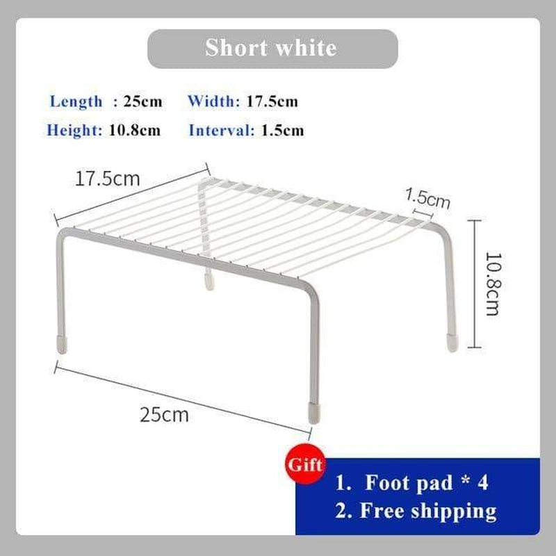 Adjustable Holders Metal Racks for Kitchen Cabinet Organizer